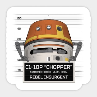 Rebel Droid Sticker